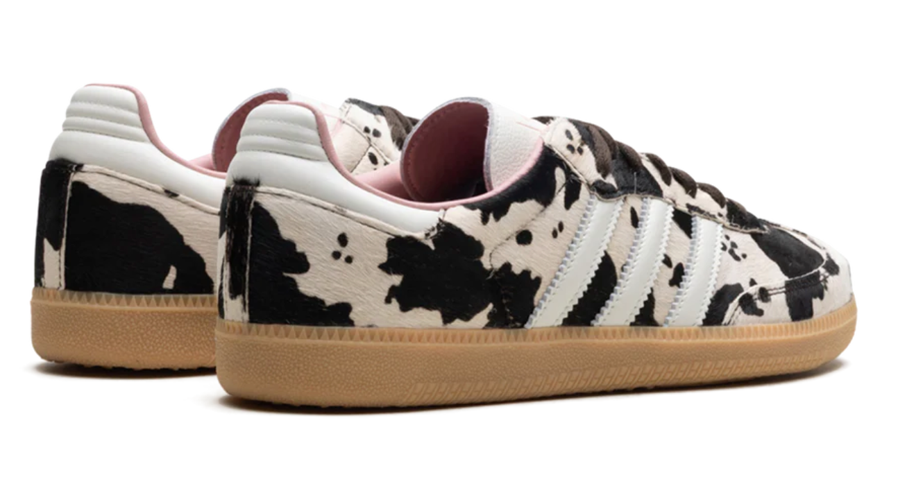 Womens adidas Samba OG Cow Print