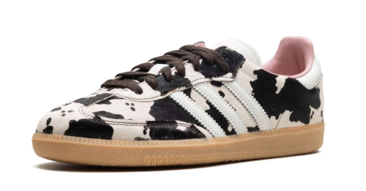Womens adidas Samba OG Cow Print