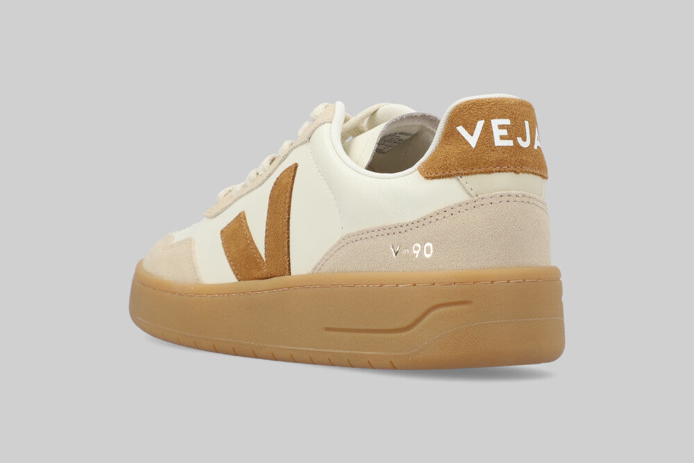 Men's VEJA V-90 'Caramel and Almond Natural' - VD2020915B