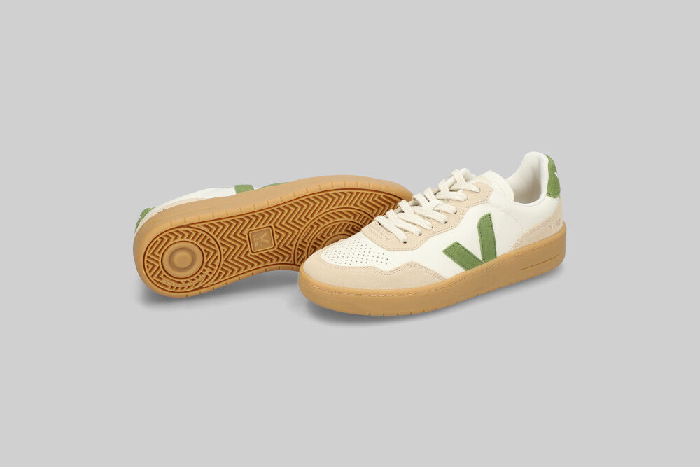Men's VEJA V-90 'Pure Kiwi and Almond Natural' - VD2020916B