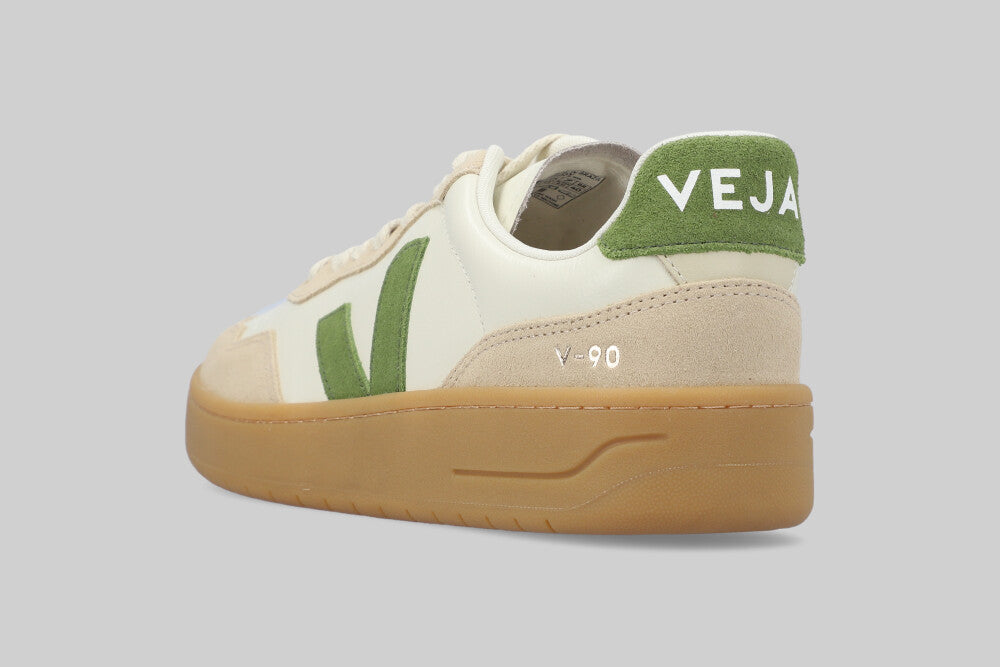 Men's VEJA V-90 'Pure Kiwi and Almond Natural' - VD2020916B
